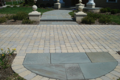 bluestone and pavers
