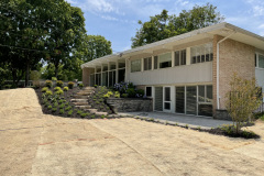 Paver Patio with elevation changes