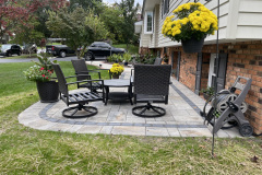 Paver Patio with Inlay