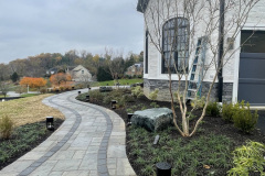 Paver walkway with Inlay